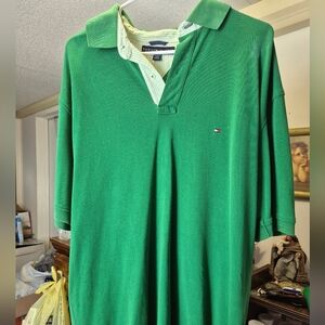 Tommy Hilfiger Vibrant Green Polo Shirt